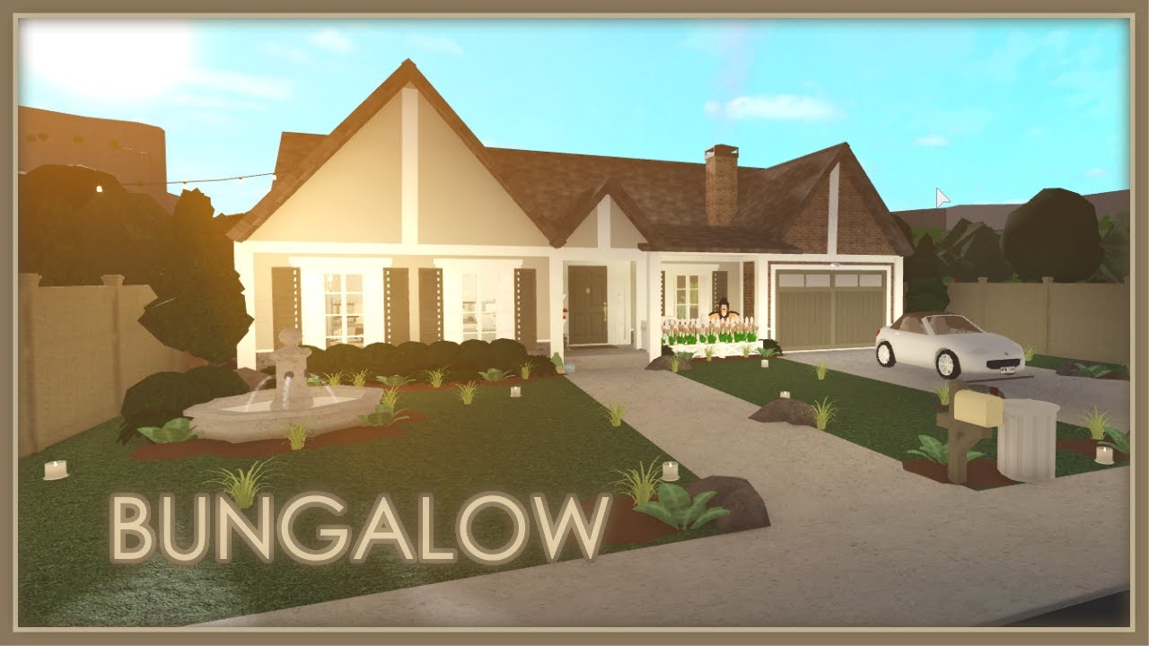 Bloxburg House Ideas Bungalow
