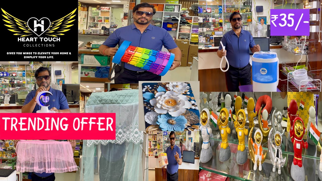 Hyderabad biggest😱Sasti Dukan Hyderabad Ki shan✨Heart touch collection⭐️unique items,#viralvideo 🔥🔥￼