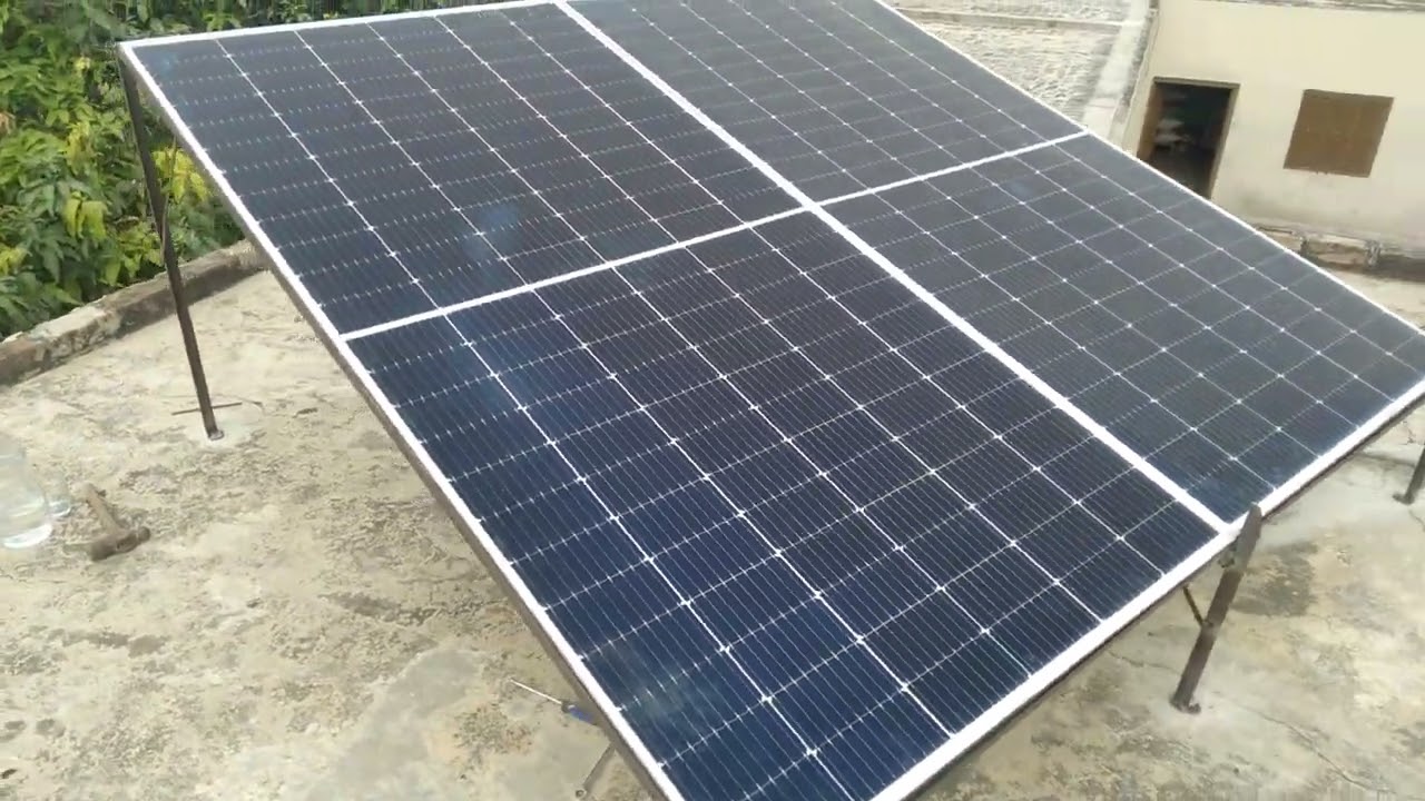 longi 540 watt 2 panels with sinko 80amp Mppt hybrid charge controller