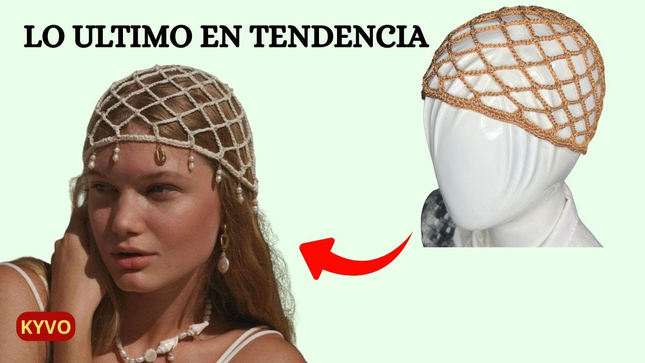 🧶 Teje un gorro Trendy inspirado en la Semana de la Moda de Copenhague (Tutorial Crochet)✨