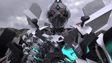 Lamborghini Aventador SVJ 2019 TRANSFORMER | Maya | Vray | Transforming | Dicepticon | 3D modeling