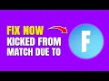 How To Fix Fortnite Removed From Match Due To Internet Lag IP VPN Or Cheating Kick Fix How To Fix Fortnite Removed From Match Due To Internet Lag IP VPN Or Cheating Kick Fix