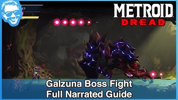 Golzuna Boss Fight - Full Narrated Guide - Metroid Dread