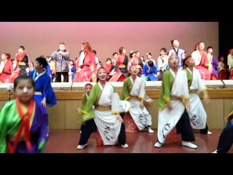 【総踊り】どっこいしょ・うらじゃ音頭　年忘れよさこい祭り2013