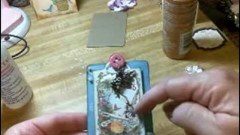 Making an ATC card Tutorial 10Jul12