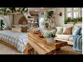 Gingham &amp; Shabby Chic Summer Makeover | Vintage Farmhouse Decor Ideas You’ll Love!