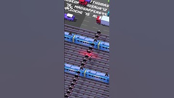 WORLD RECORD FASTEST 100 IN PECKING ORDER CROSSY ROAD #gaming #crossyroad