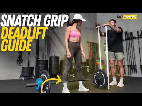 Snatch-Grip Deadlift demonstration thumbnail — SNATCH GRIP DEADLIFT GUIDE | Beginner-Friendly Tips