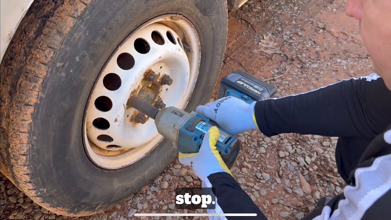Гайки крепления колеса на Sprinter не поддаются откручиванию (даже при усилии 1500 фунт-футов!) –...
