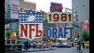 1981 NFL Draft: Round 1 ESPN; Lawrence Taylor; Ronnie Lott; Kenny Easley & Mike Singletary Reacting!