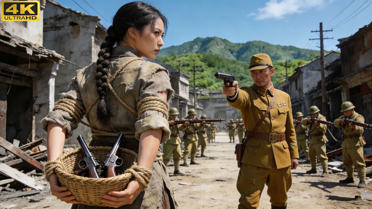 ⚔️【2025最新抗日神劇】日軍欺凌柔弱女少，不料欺一計飛踢衝出重圍⚔️ Kungfu丨Action丨功夫丨抗日丨動作丨Chinesedrama丨中國電視劇丨中国功夫丨枪战丨Tai  Chi