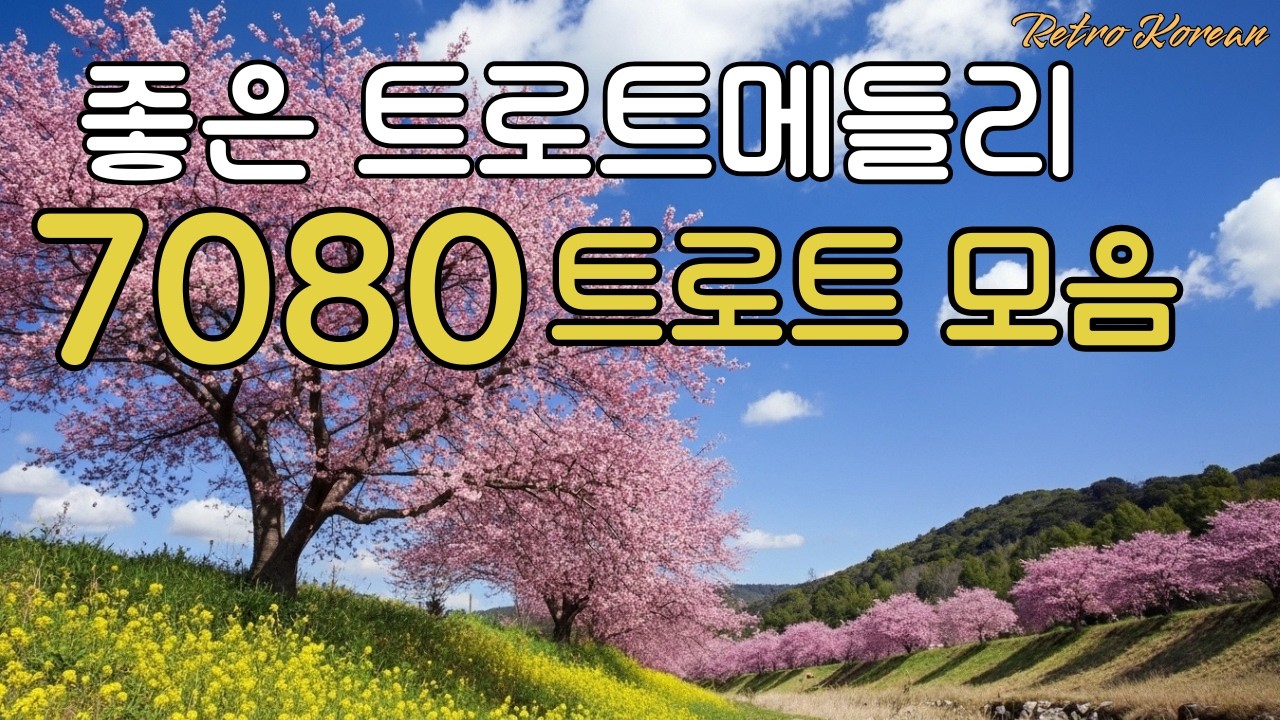 추억의 트로트 명곡 모음 🌻정말 좋은 트로트 노래 43곡 ⏱ 중장년층이 사랑하는 트로트 명곡 모음