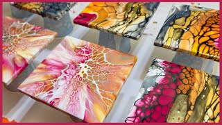 Swipe vs Bloom! 🌈🎨 Coaster Showdown with Spray Paint & Cell Magic