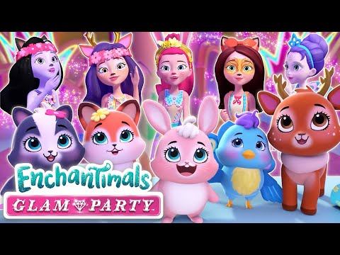 Enchantimals Büyüleyici Parti | Dostların Aksesuarları Yarışması Ters Gidiyor | Bölüm 3