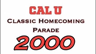 2000 Cal U Homecoming Parade