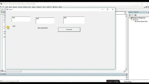 5 Visual basic  calculating sum and average