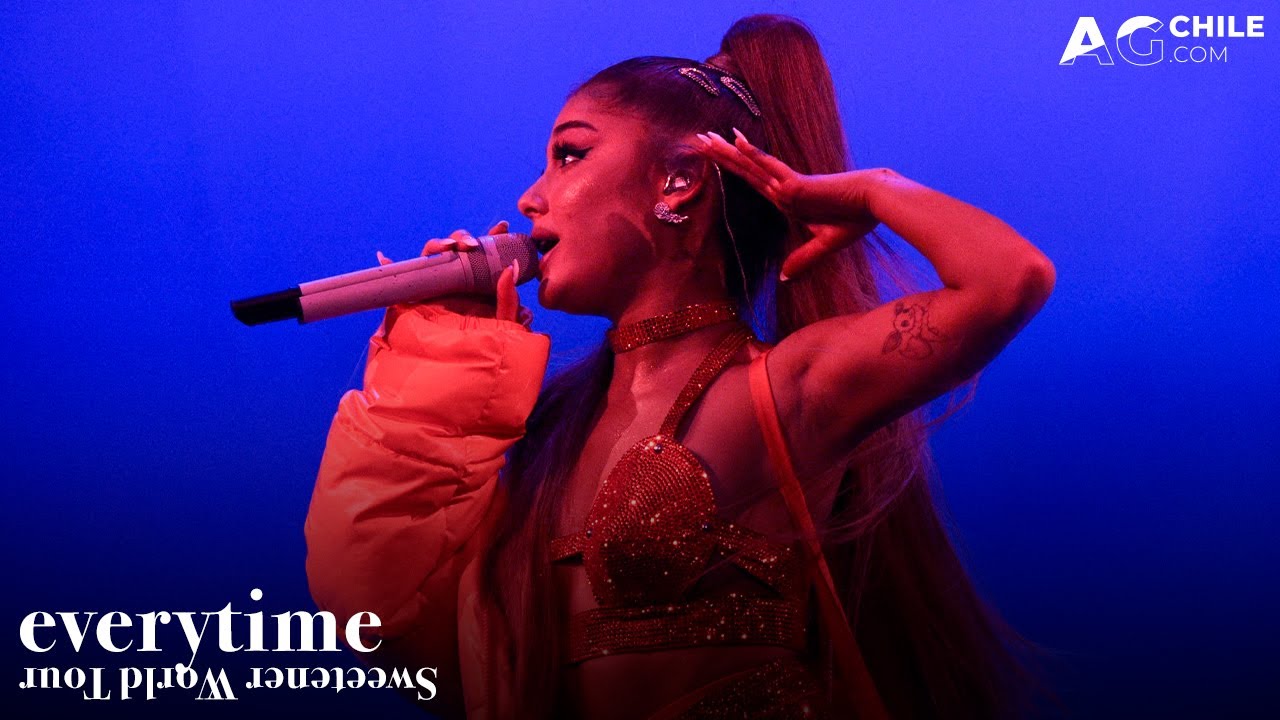 Ariana Grande - everytime (sweetener world tour DVD)