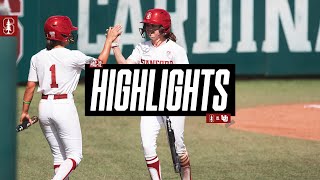 Highlights: Stanford Softball vs. Utah