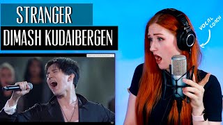 Stranger... DIMASH KUDAIBERGEN, | Vocal Coach Reaction/Analysis... I legit fell out of my chair