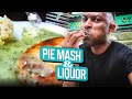 First time trying Pie mash &amp; Liquor in London at M.Manze