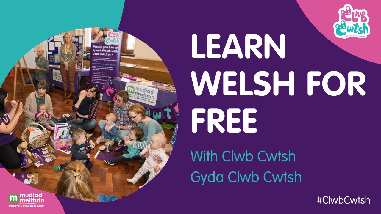 How to Learn Welsh Alongside you Children for FREE // Clwb Cwtsh YouTube