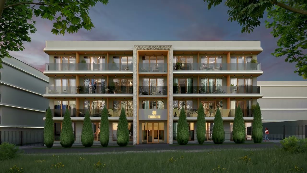 Современный апарт-отель в Чолпон-Ате | Проект студии РАЕВ