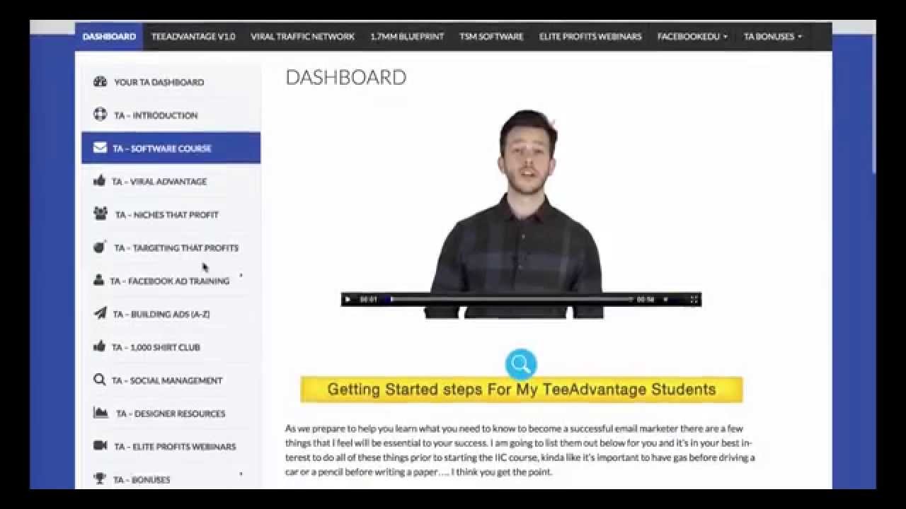 "Tee Advantage 1.0" TeeAdvantage Review 2015 YouTube