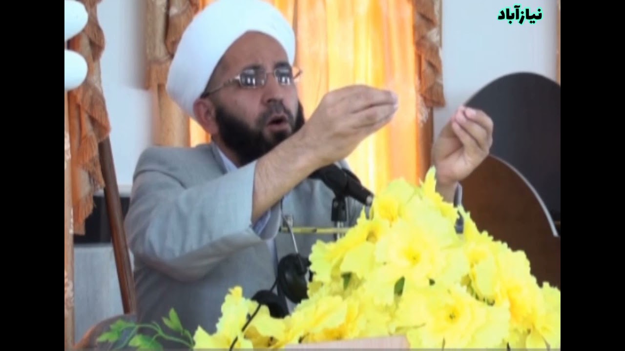 استاد محترم الحاج خدر آخوند محرابی موضوع گناه غیبت کردن