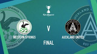 HIGHLIGHTS Western Springs vs Auckland United | Kate Sheppard Cup 2024 | Final
