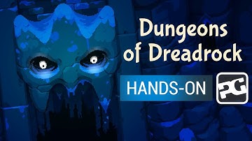 DUNGEONS OF DREADROCK is 16 bits of mobile puzzle adventure fun