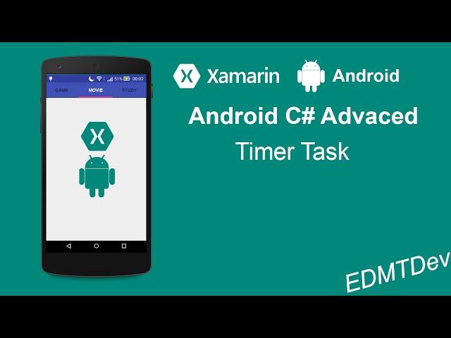  xamarin android tutorial timer task
