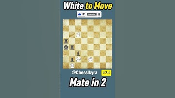 Bet You Can’t Solve This in 2 Moves! #checkmate #chesspuzzle #matein2