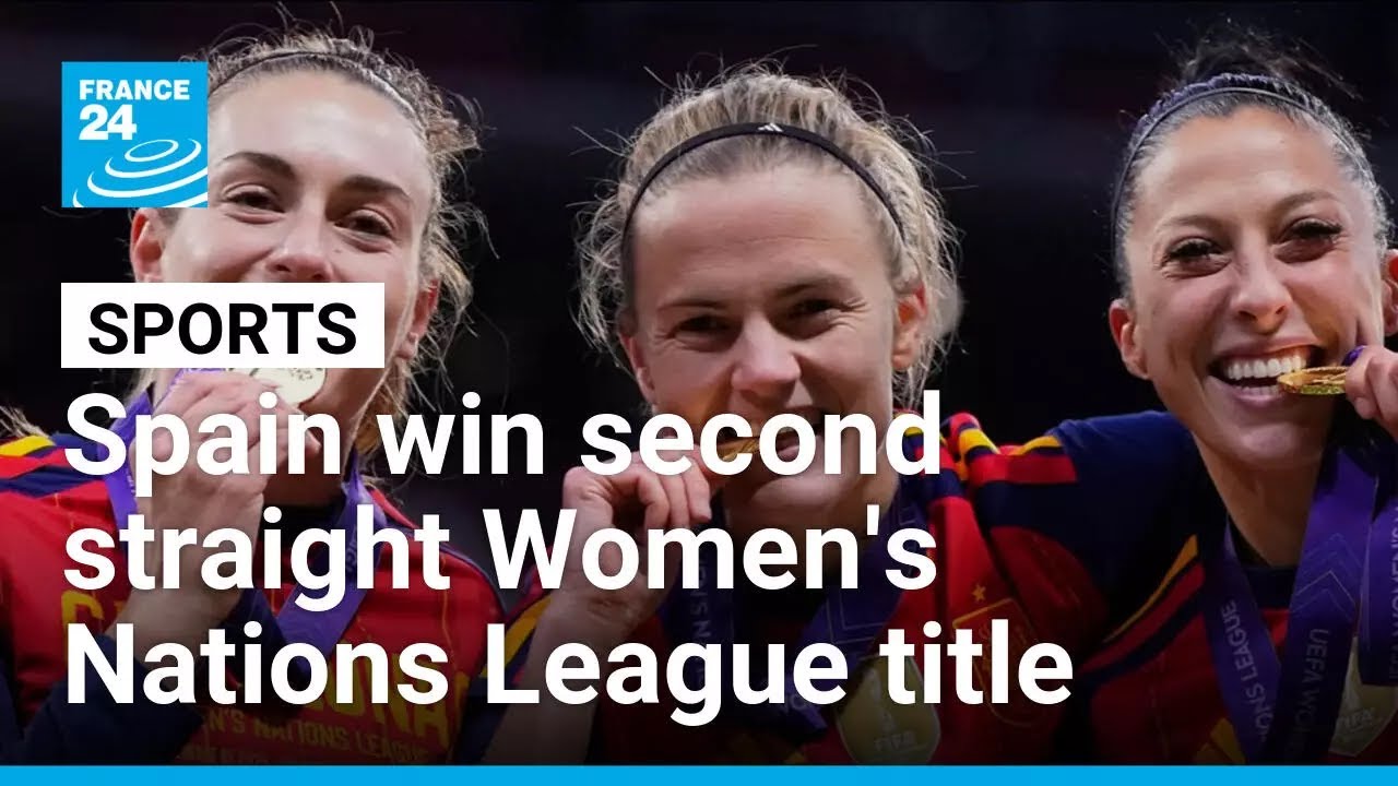 Spain win second consecutive Women's Nations League title, France