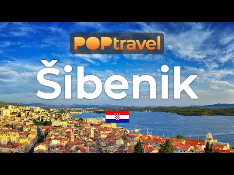 Walking in SIBENIK / Croatia 🇭🇷 - Sunset Tour - 4K 60fps (UHD)