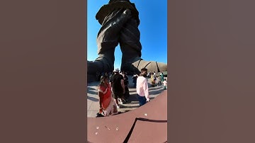 statue of unity glitch effect video. #SOU #statueofunity #s22ultra #insta360oner #insta360 #samsung