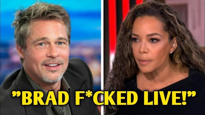 Brad Pitt Walks Off After Sunny Hostin Clash on The View - YouTube