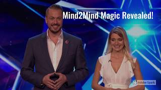 Mind2Mind Mentalism Magic Trick Secret Revealed Bgt 2019 Audition