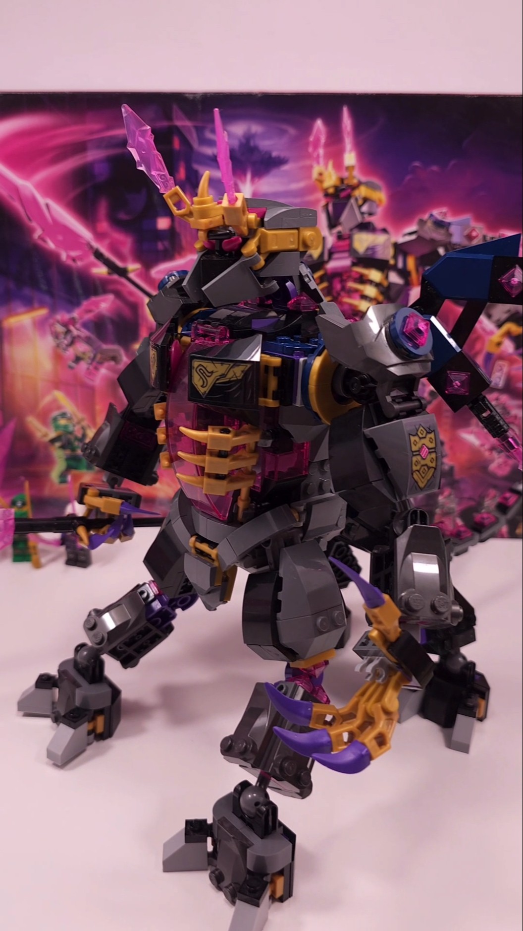 LEGO NINJAGO The Crystal King (71772)[772 pcs] Review #shorts‬