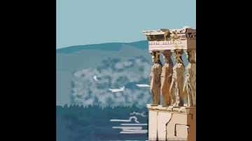 Greek architecture-The Parthenon history I The goddess Athena, Acropolis,Greece I Metopes Illustre