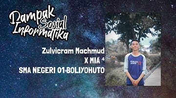 Dampak Sosial Informatika | Tugas Informatika