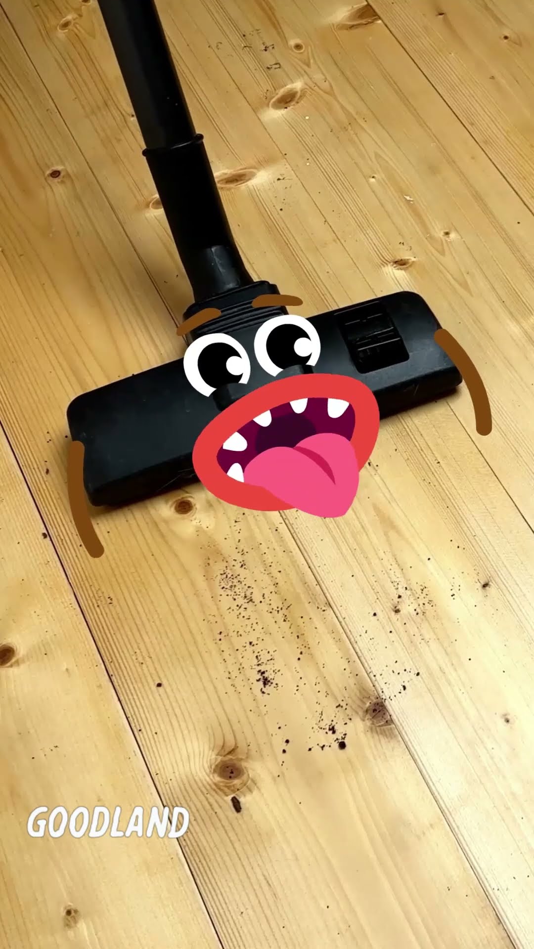 Goodland | Vacuum cleaner eats chocolate ? #doodles #animation #cartoon #GOODLAND