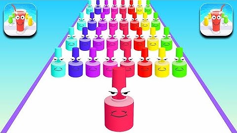 Juice Run in All Levels Gameplay iOS, Android Update New Trailer Mobile Walkthrough Games HUIAKLZN