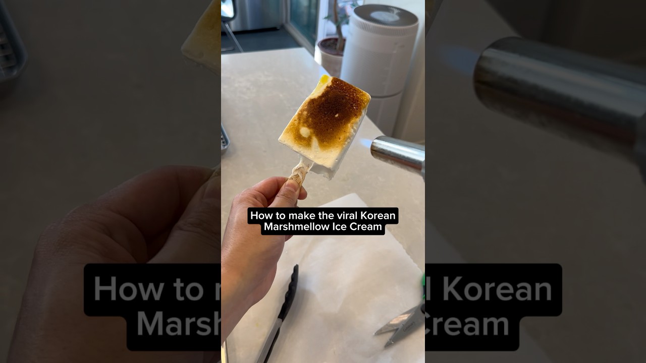 How to make the viral Marshmellow Ice Cream