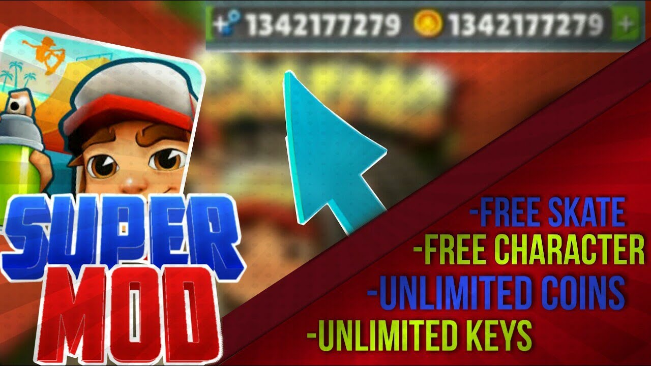 SUBWAY SURF MOD APK - YouTube