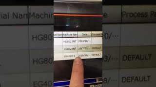 pull up press brake program with barcode
