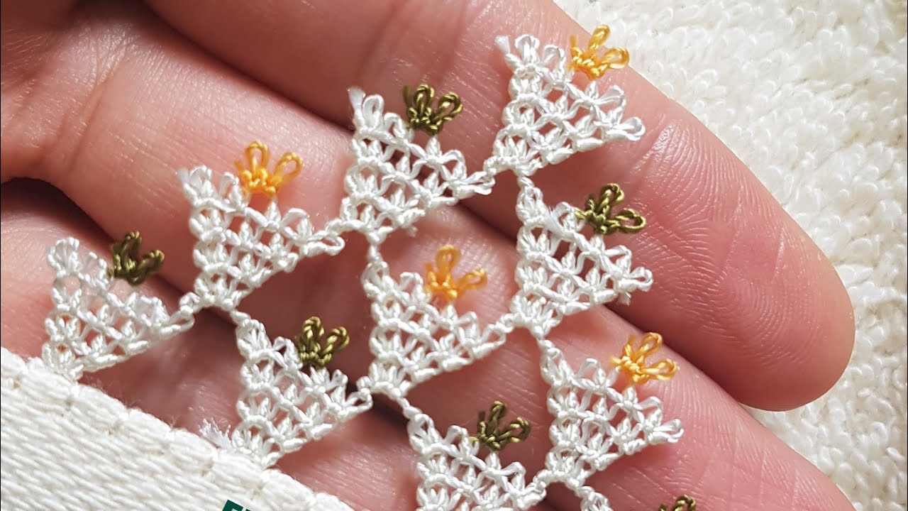 Iğne oyası dağ/kaya yapımı/bordado/needle lace/mountain