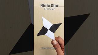 Origami Ninja Star Shuriken #origami  #carabuatorigami #origamitutorial