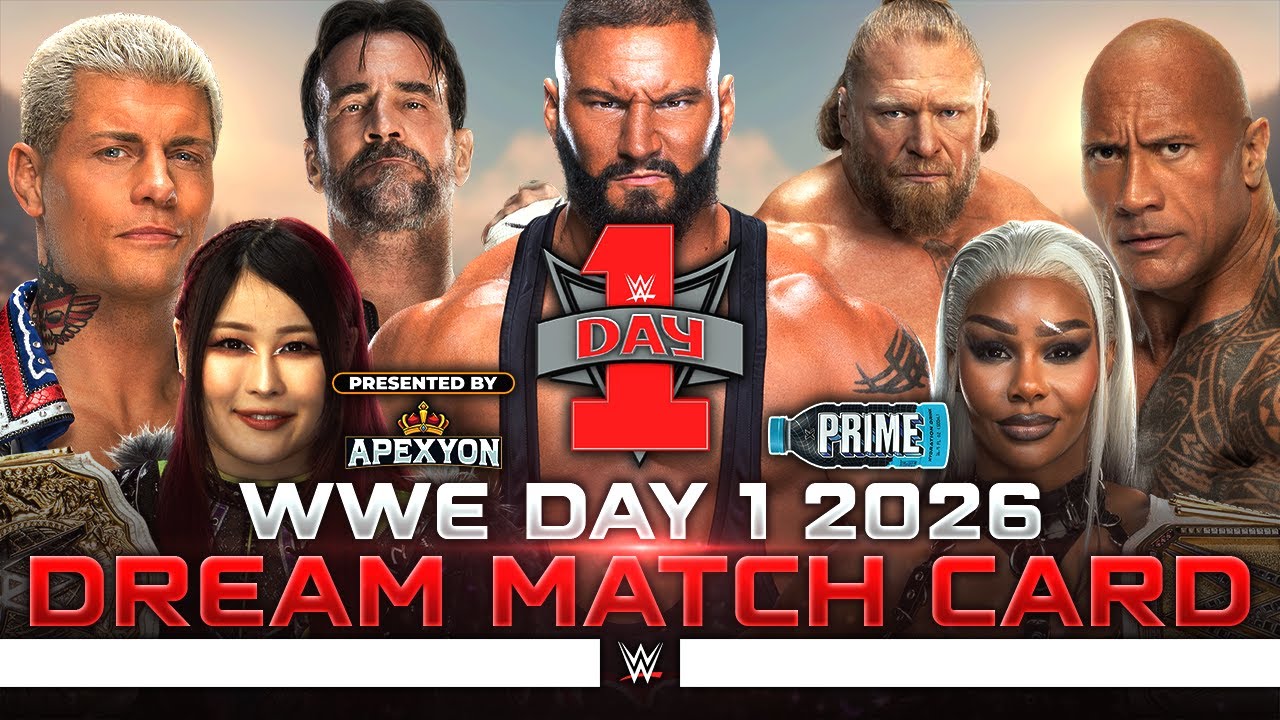 WWE Day 1 2026 - Dream Match Card