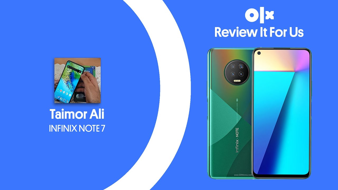 INFINIX NOTE 7 User Review - #ReviewItForUs 