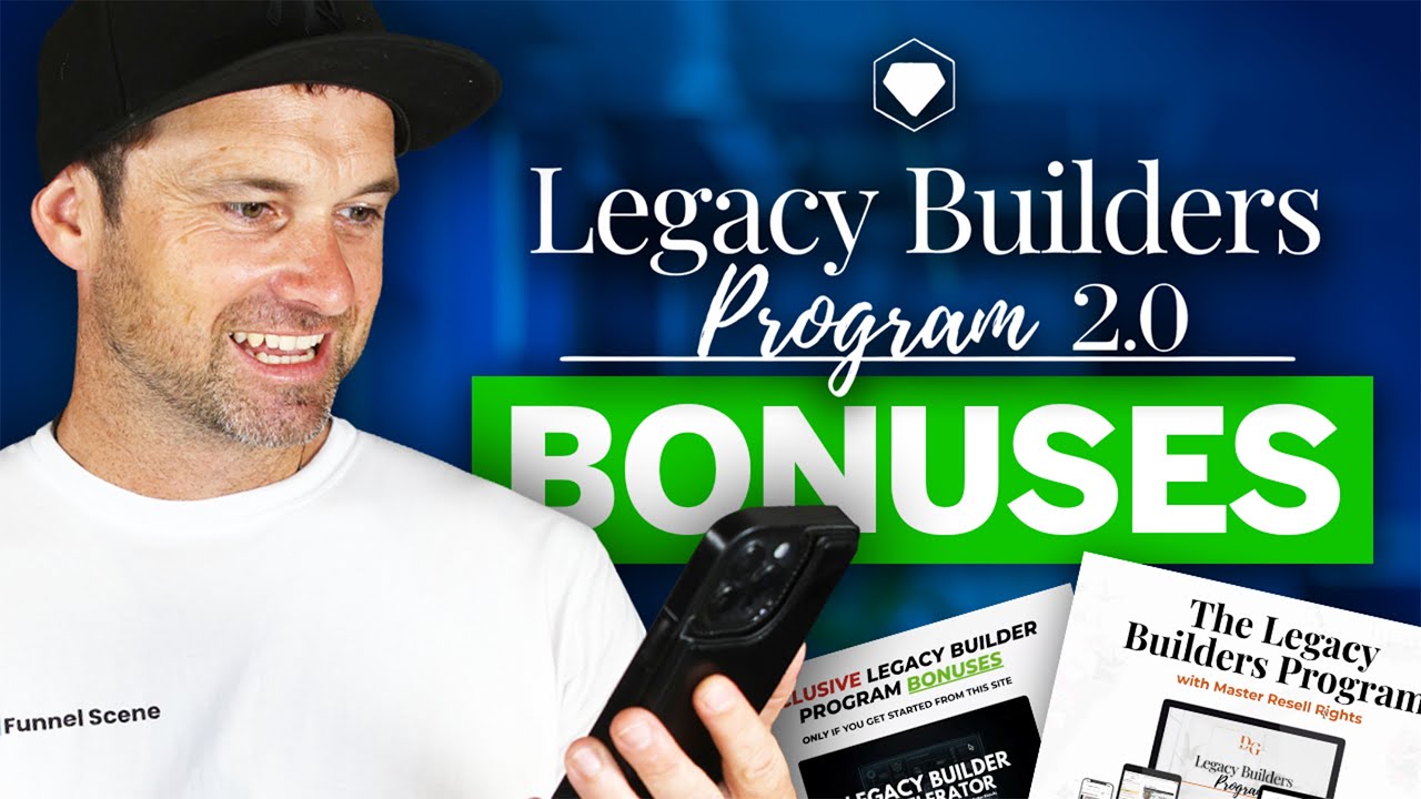 Legacy Builders Program Bonuses INSANE Bonus Stack for Faster Results ...